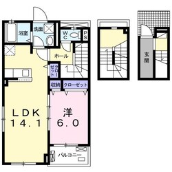 アルビオンの物件間取画像